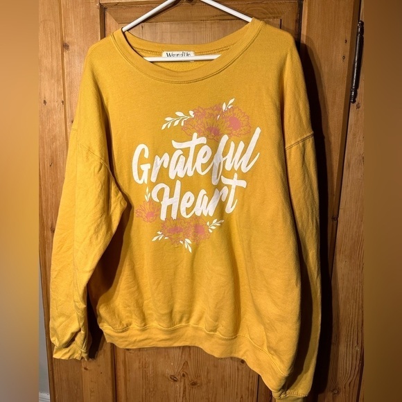 🎉Grateful Heart Sweatshirt Size XL - Picture 2 of 8